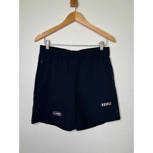 NOBULL Pantaloncini Sportivi Uomo Nero NFL Running Taglia S - Foto 1 di 5