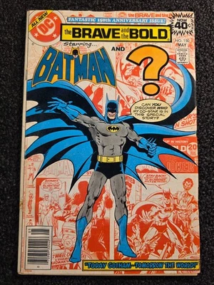 BRAVE AND THE BOLD 150 Vintage BATMAN ANNIVERSARY KEY Jim Aparo Vol 1 1977 DC - Image 1 of 3