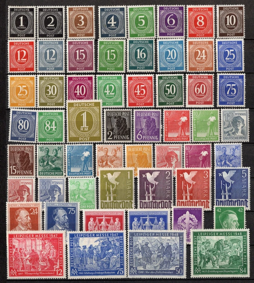 GERMANY  #528-585  MINT H/NH  2406018 - Image 1 of 1