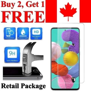 Premium Tempered Glass Screen Protector for Samsung Galaxy A51 4G/5G - Photo 1 sur 8