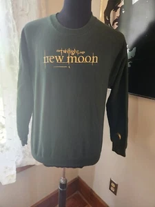 Sudadera The Twlight Saga Luna Nueva Verde Oscuro Talla Mediana - Imagen 1 de 1