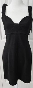 SPEECHLESS Black,  M Juniors cut out sides,  sweetheart neck , Dress NWT - Picture 1 of 8