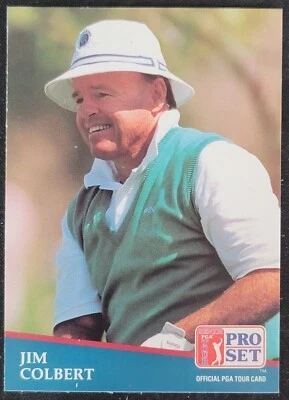 1991 Pro Set PGA Tour  #208 Jim Colbert  - Image 1 of 2
