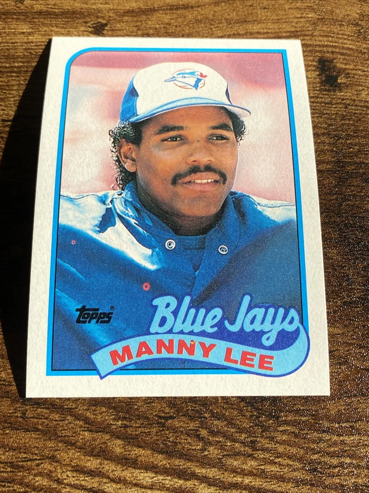1989 Topps Manny Lee Toronto Blue Jays #371 C6122* - Image 1 of 1
