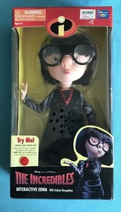 Edna Interactive Talking The Incredibles Doll Fashion Recognition 2004 In Box GB - Picture 1 of 7