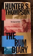THE RUM DIARY Hunter S. Thompson Gonzo  -1st/1st 1998 HCDJ VG+