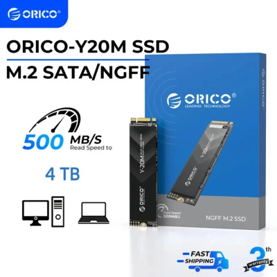 ORICO 1TB M.2 2280 SATA SSD NGFF Internal Solid State Hard Drive Desktop Laptop - Image 1 of 4