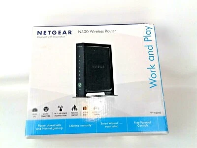 NetGear N300 Wireless Router - Handles up to 300 Mbps Model WNR 2000 - Image 1 of 4