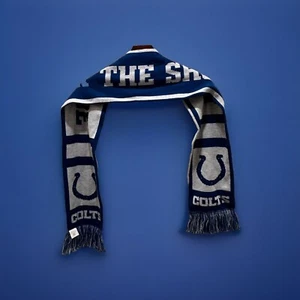 Indianapolis Colts “For the Shoe” scarf NFL Football 60”x7” - Picture 1 of 6