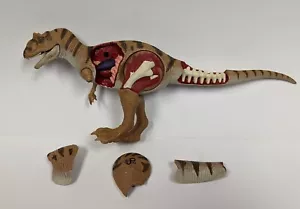 Figura de dinosaurio devastado Jurassic Park 1997 JP47 Allosaurus Battle incompleta - Imagen 1 de 3
