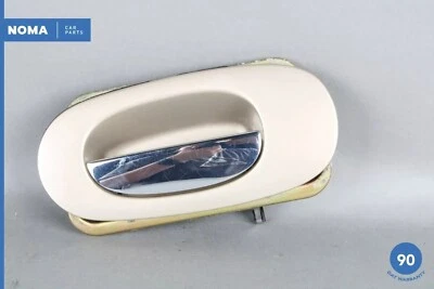 98-03 Jaguar X308 XJ8 XJR Manija de puerta exterior pasajero trasero derecho beige OEM Foto 1 de 4