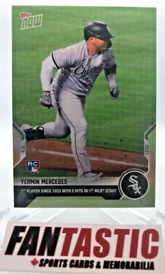 Yermin Mercedes RC 2021 Topps Now #12 Chicago White Sox - Image 1 of 2