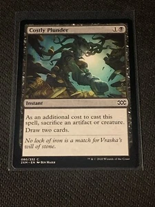 Magic the Gathering Double Masters Costly Plunder - Picture 1 of 2