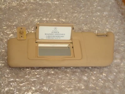 MERCEDES BENZ W203 C240 OEM TAN Driver Left Side Sun Visors NICE   Foto 1 de 4