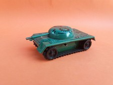VINTAGE RARE WIND-UP CZECHOSLOVAKIA MILITARY TIN TOY TANK