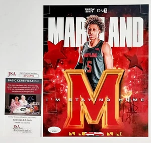 DeShawn Harris-Smith Signed 8x10 Photo Auto Maryland Terrapins-I'm Staying Home - Picture 1 of 3