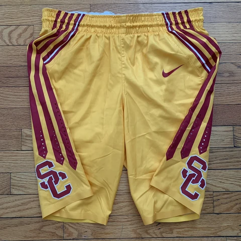 2016-17 Nike USC Trojans Pro Cut Team Issue Basketball Shorts Size 32 Men USA Cover