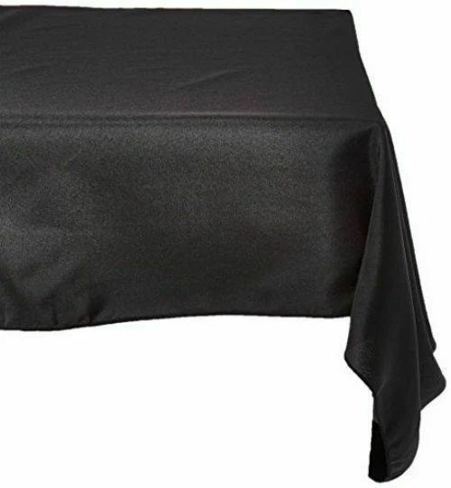 Double Knit Polyester Professional Table Cover 4 FT LinenTablecloth