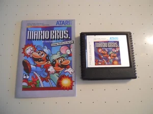 Mario Bros. by Nintendo (Atari 5200, 1983) Game Cartridge w/Manual -Tested/Works - Picture 1 of 9