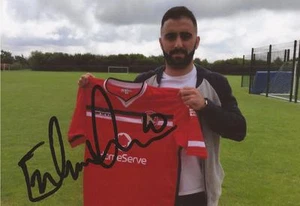 WALSALL: ERHUN OZTUMER SIGNED 6x4 PORTRAIT PHOTO+COA - Picture 1 of 1
