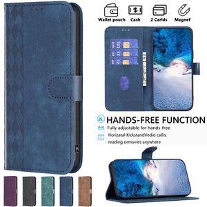 Funda de Cuero para Samsung Galaxy A33 A34 A35 A53 A54 A55 A72 Cartera Soporte Estuche - Imagen 1 de 62