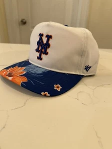 NY Mets ‘47 Hitch Cap Adult Fits Most - Flowers - Picture 1 of 6