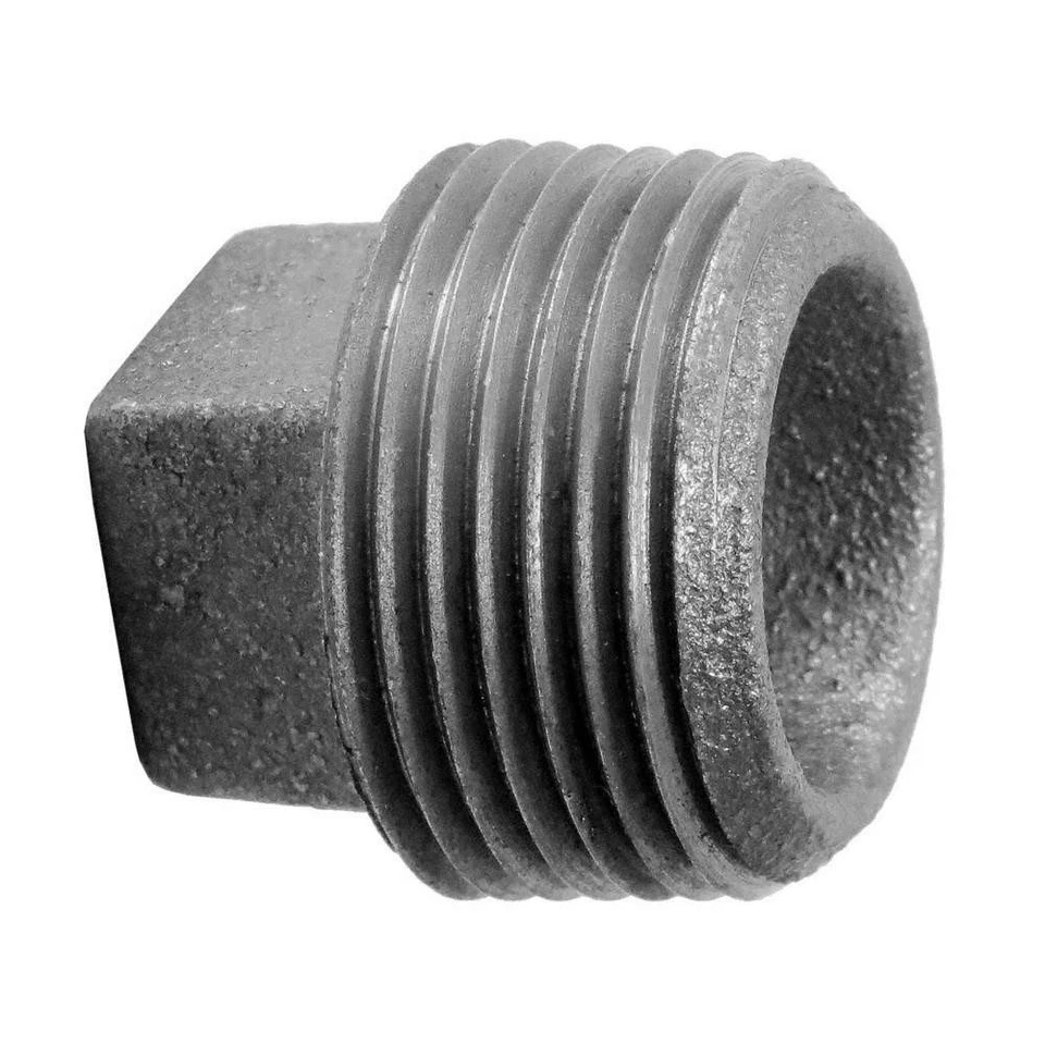 ANVIL 0318902525 Square Head Plug,Malleable Iron,1 1/2 in 4WJH9 - Image 1 of 1