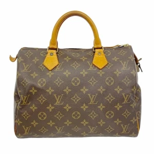 LOUIS VUITTON Speedy 30 M41108 Monogram Handbag Brown - Picture 1 of 12