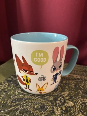 Disney Store Zootopia “Protect The Herd” Character Coffee Mug Ceramic Cup 20oz - Image 1 of 4
