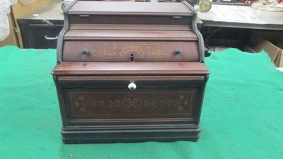 Mandolina Mechanical Orguinette Co. Roller Organ Hurdy Gurdy Estate Find Foto 1 de 4