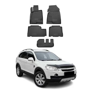 OMAC Floor Mats Liner for Chevrolet Captiva Sport 2012-15 7Seats TPE All-Weather - Picture 1 of 12