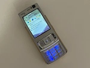 Original Nokia N95 - Silver Gold (Unlocked) GSM mobile phone sold as is read - Picture 1 of 23