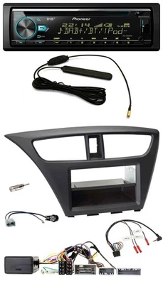 Pioneer CD MP3 Lenkrad DAB USB Autoradio für Honda Civic (ab 2012) - Bild 1 von 4