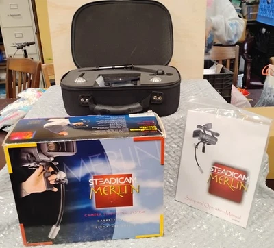 Steadicam Merlin Camera Stabilizing System with Case & Manual - Image 1 of 4