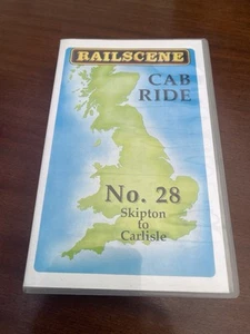 Railscene Cab Ride No 28 Skipton To Carlisle VHS - Imagen 1 de 2
