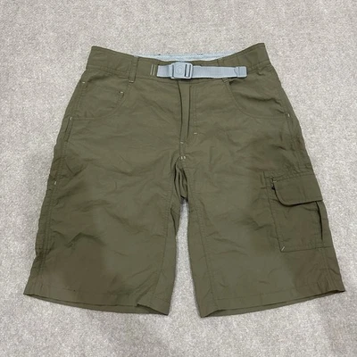 Pantalones Cortos Carga Gramicci Para Hombre Pequeños 30x11 Marrón Cinturón Senderismo Pesca Exterior Foto 1 de 4