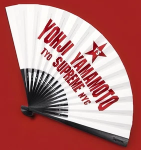 SUPREME & Y's Hand Fan - Yohji Yamamoto Y-3 - Ohnishi Tsune Shoten - FW25 - Picture 1 of 9