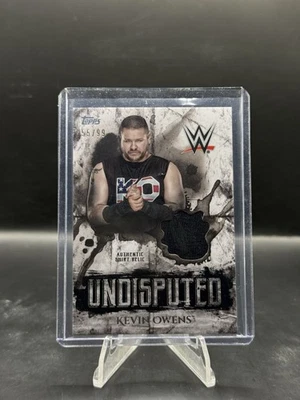 2018 Topps WWE Undisputed Kevin Owen’s T-Shirt Relic /99 #UR-KO - Image 1 of 2