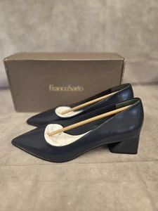 ZAPATOS DE VESTIR FRANCO SARTO PARA MUJER TALLA 9W NVY NUEVOS - Imagen 1 de 5