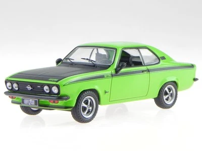 Opel Manta A GT/E 1974 grün Haube schwarz Modellauto CLC332 IXO 1:43 - Bild 1 von 4