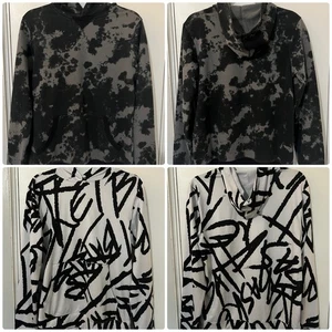 Boys Hoodies XL 18/20 Sonoma Tek Gear Black and Gray - Picture 1 of 7