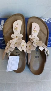 Birkenstock,Gizeh Flower Embellishment, Light Rose,große 37 Normale Weite - Bild 1 von 4