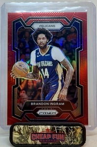 BRANDON INGRAM 2023-24 PANINI PRIZM ROSSO ROTTO PRIZM 55/299 89 PELICANS - Foto 1 di 3