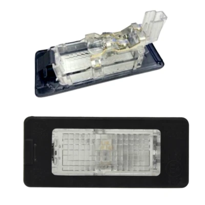 Kennzeichenleuchte W5W mit Glühbirne für Seat Ibiza Skoda Fabia VW Golf Touran - Bild 1 von 4