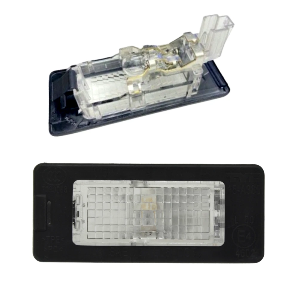 Kennzeichenleuchte W5W mit Glühbirne für Seat Ibiza Skoda Fabia VW Golf Touran - Bild 1 von 4