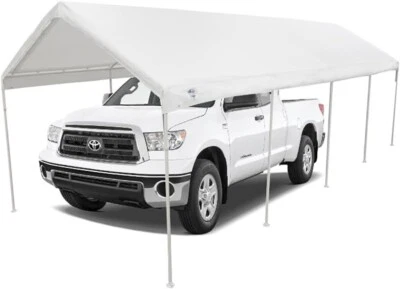 Toldo universal King Canopy 10 pies por 27 pies, marco de acero de 1 3/8 pulgadas, 10 patas Foto 1 de 4