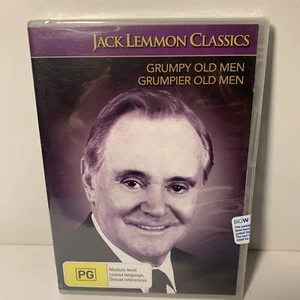 Grumpy Old Men Grumpier Old Men Dvd Film Region4 New Sealed Jack Lemmon Classics - Picture 1 of 7