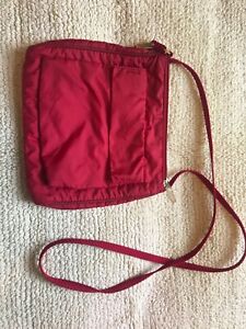 Ladies Marks and Spencer red shoulder bag, handbag