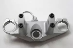 PIASTRA FORCELLA YAMAHA FZ6 2004 2005 2006 FAZER PIASTRA STERZO TOP YOKE TRIPLE - Picture 1 of 7