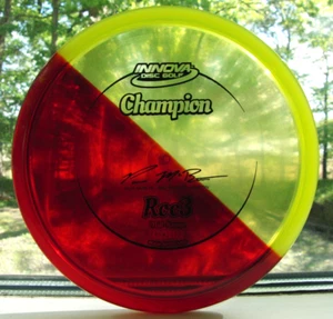 Innova 1X 2012 Paul McBeth Champion Roc3 - BBD Deep Red 50/50 Dye, Flat Max 180g - Picture 1 of 4